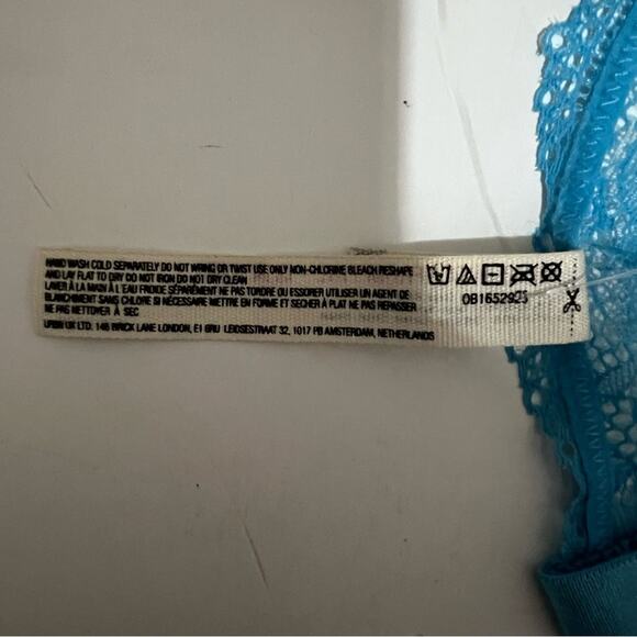 Free People Bright Eyes Bralette Tropical Blue - Picture 6 of 6